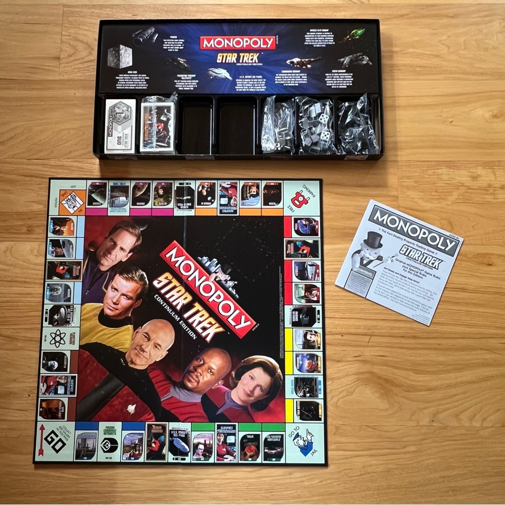STAR TREK MONOPOLY CONTINUUM EDITION 2009 NEW - Picture 5 of 7